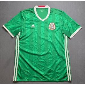 Authentic Adidas 2015-2016 Mexico National Team Soccer Football‎ Jersey Men's M